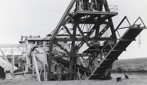 Dredge in Manhattan, Nevada: photographic print