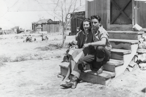Dan and Irene "Rene" Rogers Berg Zaval: photographic print