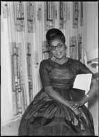 Set of photographs including Lucky Milton Monroe, Betty Hudson, Reverend Coleman's Church, and Domo Wenton's Campaign