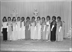 Set of photographs including Debutante Ball pre-breakfast