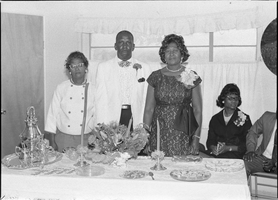 Set of photographs including Bethel Baptist drive