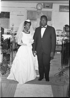 Set of photographs of Chapal Walker and Ida Mae Marcus wedding