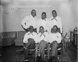 Set of photographs including Men's and Women's Progressive clubs