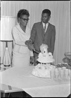 Set of photographs including wedding of Kathalean
