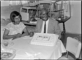 Set of photographs of Rev. Coleman's birthday party and Donald Kirkland