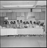 Set of photographs including a birthday party at Commissioner Wells', Clean-up Campaign for Lemar McDaniels, Prometheus Circle Career Day, and Ladies' Club at Zion