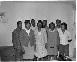 Photograph of a group of men and women