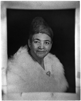 Set of photographs including portraits of Louise Harris and copies of print of Sister Cox's mother