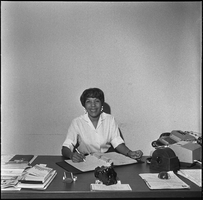 Set of photographs including Doolittle Preschool & Easter, Voice staff, Sorority - Fitzgerald at Dunes, Aaron Williams' party at Penguin Club, A.M. & N. Alumni, and Jimmy Gay