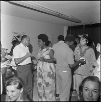 Set of photographs including Doolittle dance contest, Doolittle soap box race, Peggy Smith campaign at Penguin Club, and activities for Art Chapman