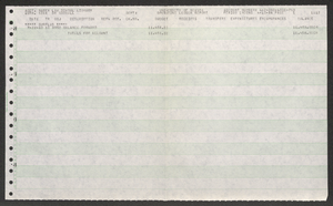 University of Nevada, Las Vegas law school library operating ledger reports