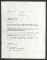Letter from Professor Lorne Seidman to Professor Justin Smith about continuing legal education programs