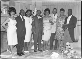 Set of photographs of Bob Bailey's sister's wedding, and Francine McClinton: image 001