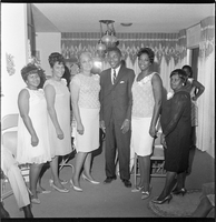 Set of photographs including Progressive Women's Club installation, and bridal shower: image 001