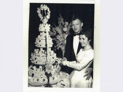 Mike Baller on his Wedding Day 