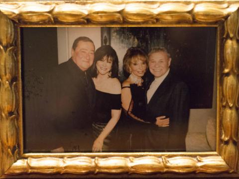 Bob and Lovee Arum with Susan and Irwin Molasky, 1980s