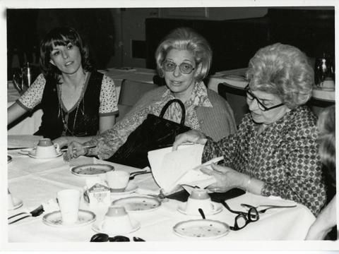 Rochelle Hornsby and others planning for an Israel Independence Day celebration for Temple Beth Sholom in Las Vegas, Nevada.