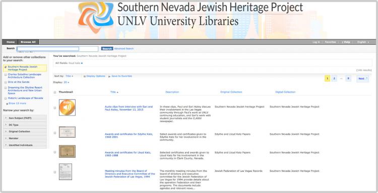 JHP UNLV Libraries