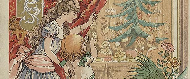 Christmas menu, December 25, 1889, Hôtel du Quirinal