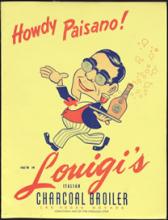 Louigi's Italian Charcoal Broiler menu