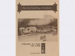 Brochure for building fund for Congregation Ner Tamid, early 1980s