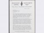 Edythe and Lloyd Katz correspondence, meeting agenda and essay, 1967-2001