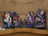 Photograph of Torah at Congregation Ner Tamid, Henderson, Nevada, May 24, 2016