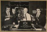 Photograph of a religious ceremony, date unknown