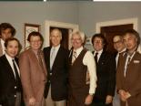 Mark Fine, Art Marshall, Phil Shapiro, Herb Rousseau, Jim Santini, (unknown), Dennis Sabbath, and Epstein, 1970s-1980s