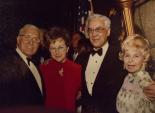 Nate Adelson, Jean and Billy Weinberger, and Pearl Adelson, 1970s