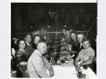 Gizella Kleinman's birthday dinner February 1952 in Las Vegas, Nevada. Jake Kozloff is second from right.