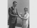Councilman Ron Lurie and volunteer, Clark County, Nevada, July 19, 1977