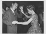 Hank and Barbara Greenspun, location unknown, circa 1950s