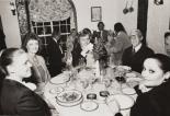 Arnold Shaw (center-right) and Norman Kaye (center-left), 1981