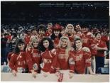 Rebel Fans (L-R back row): Susan Molasky, Lovee Arum, Elaine Wynn, unnamed