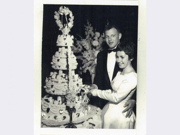 Mike Baller on his Wedding Day 