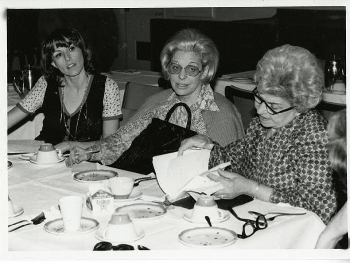 Rochelle Hornsby and others planning for an Israel Independence Day celebration for Temple Beth Sholom in Las Vegas, Nevada.