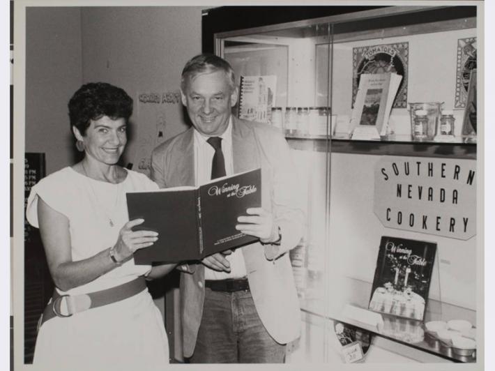 Photograph of Marta Sorkin and Hal Erickson, University of Nevada, Las Vegas, 1970s