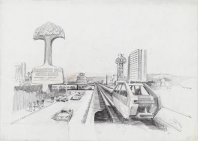Proposed Las Vegas light rail