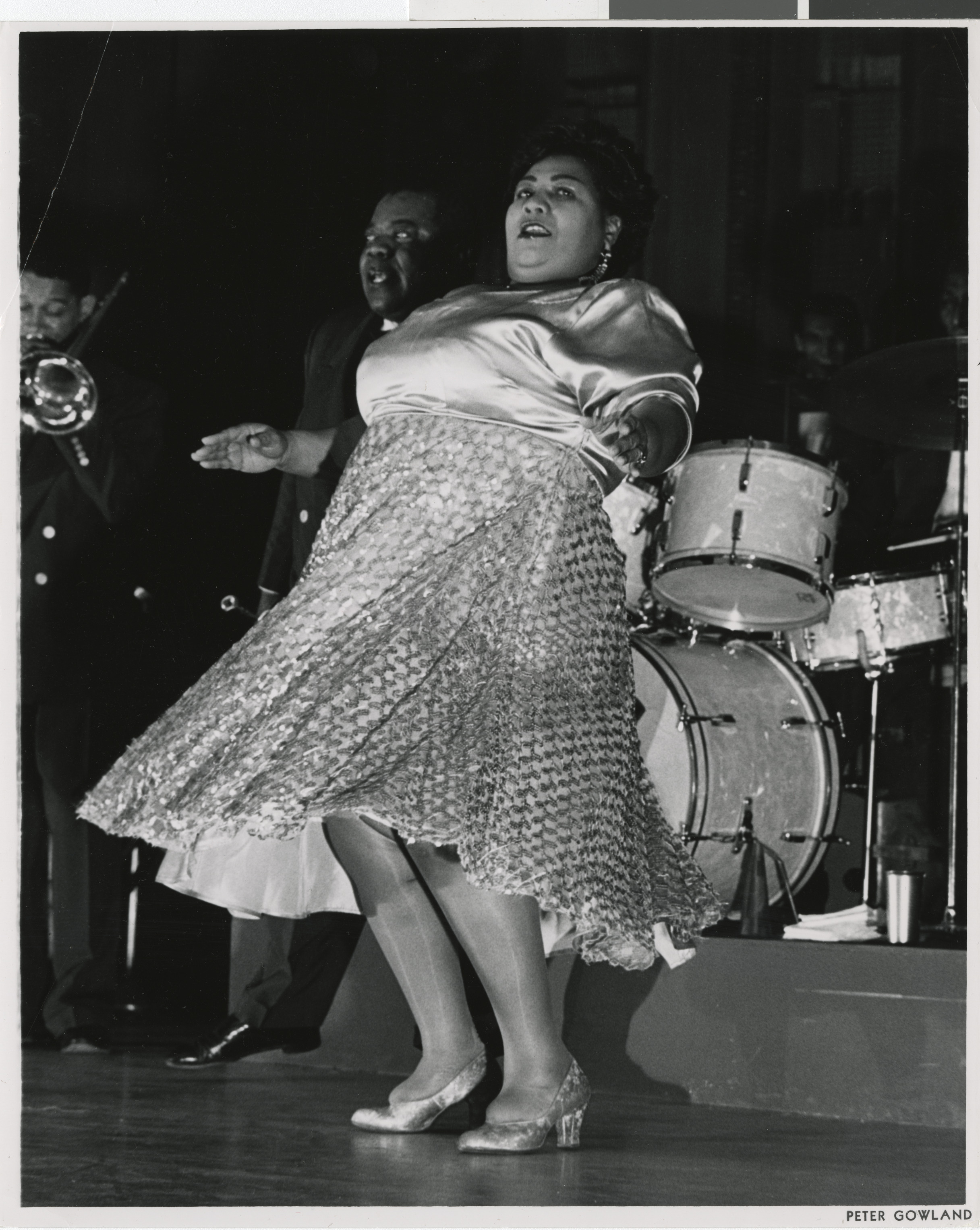 Publicity and performance photographs of Louis Armstrong, 1953-1968