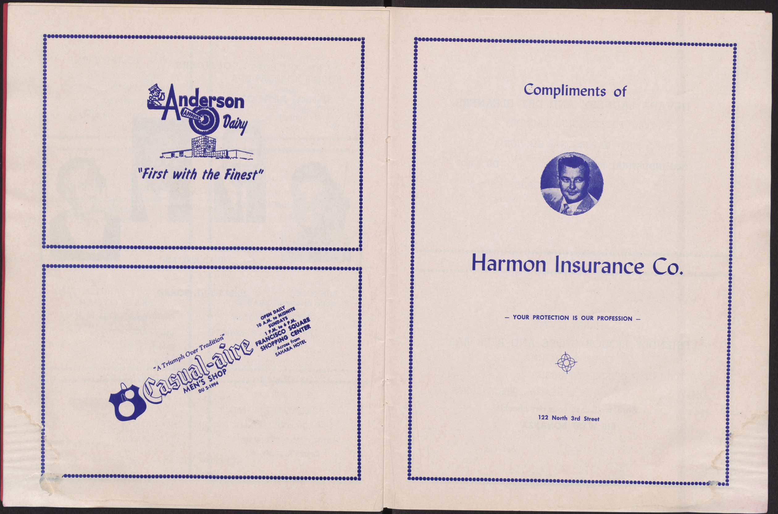 Program for the Freedom Banquet honoring Helen Lamb Crozier (36 pages), Friday February 24, 1961, page 30-31