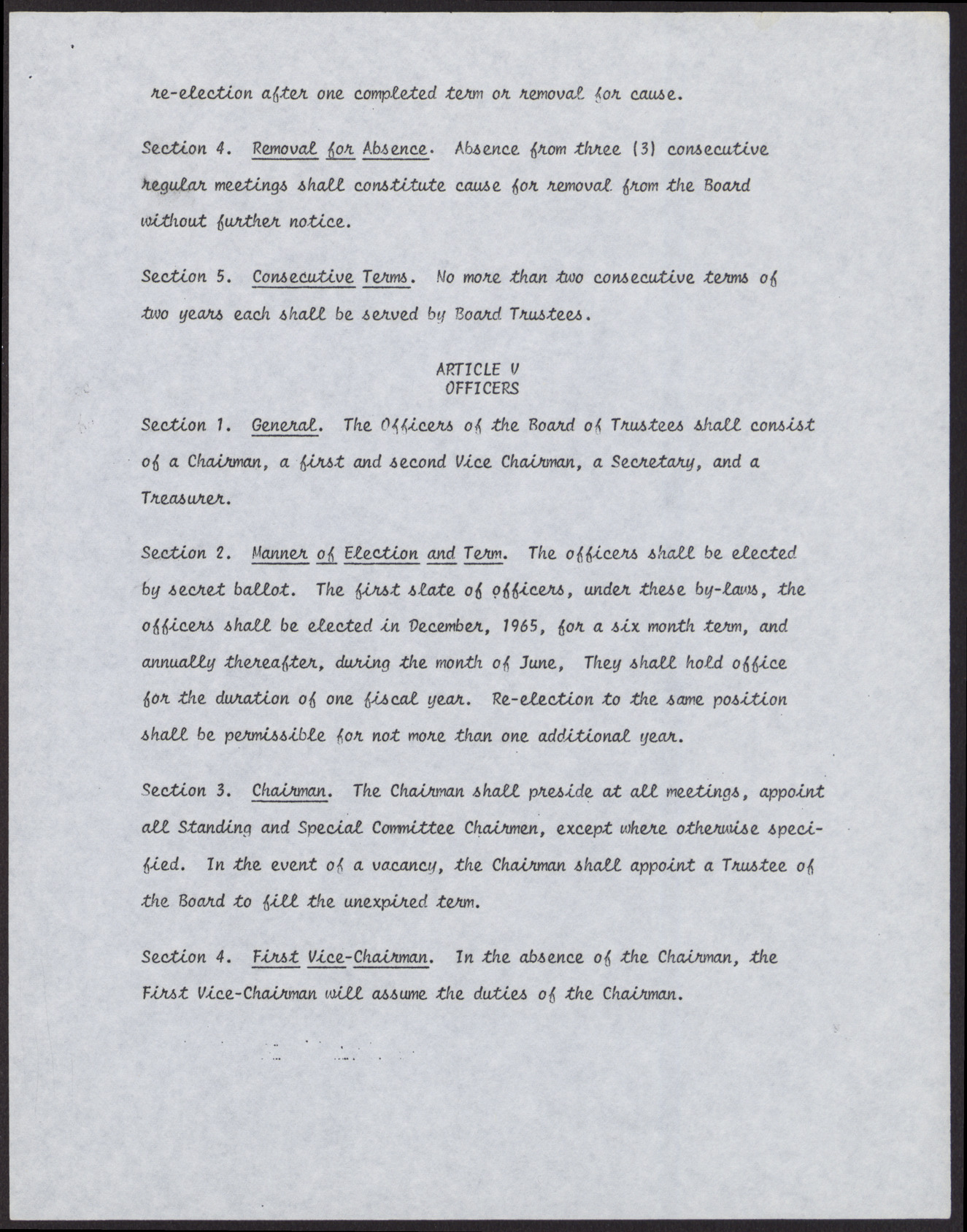 Operation Independence Incorporated Bylaws (9 pages), no date, page 3