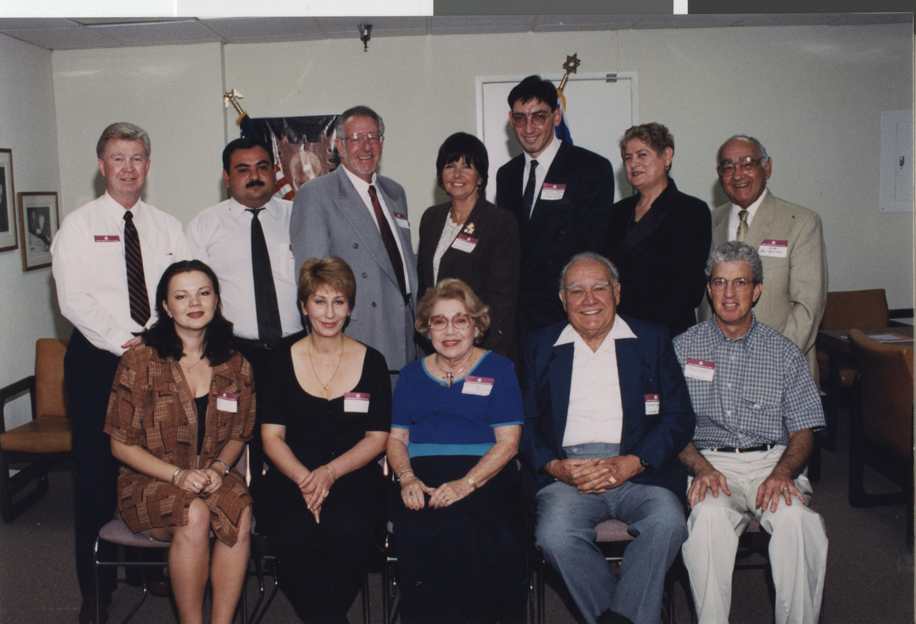 Photographs of Conflict Press Conference, January 2000