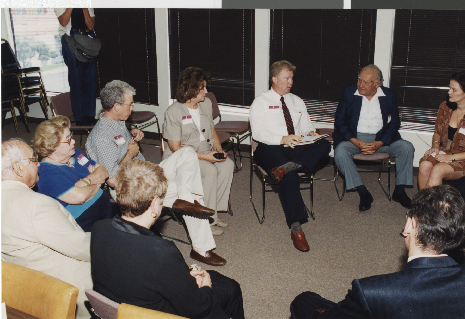 Photographs of Conflict Press Conference, January 2000