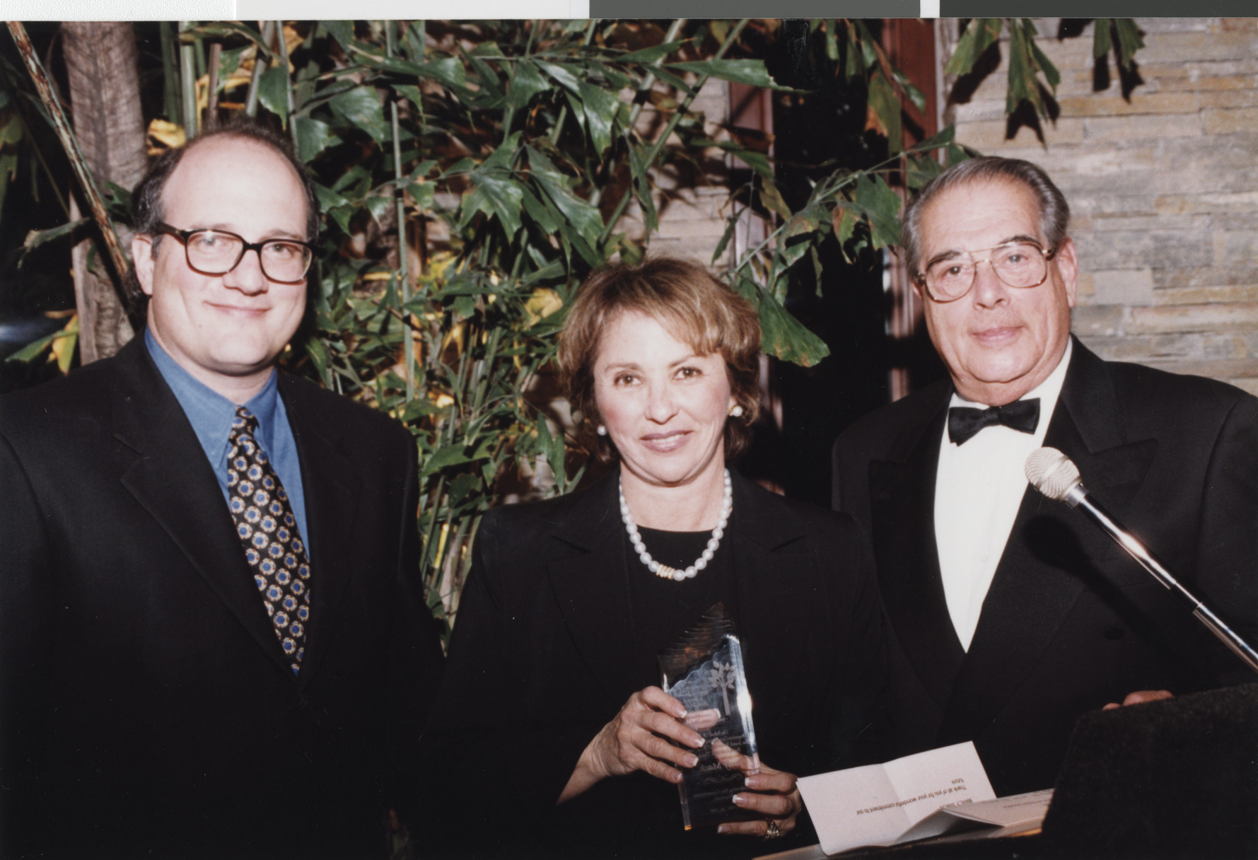 Photograph of Major Gifts Dinners, 1999-2000