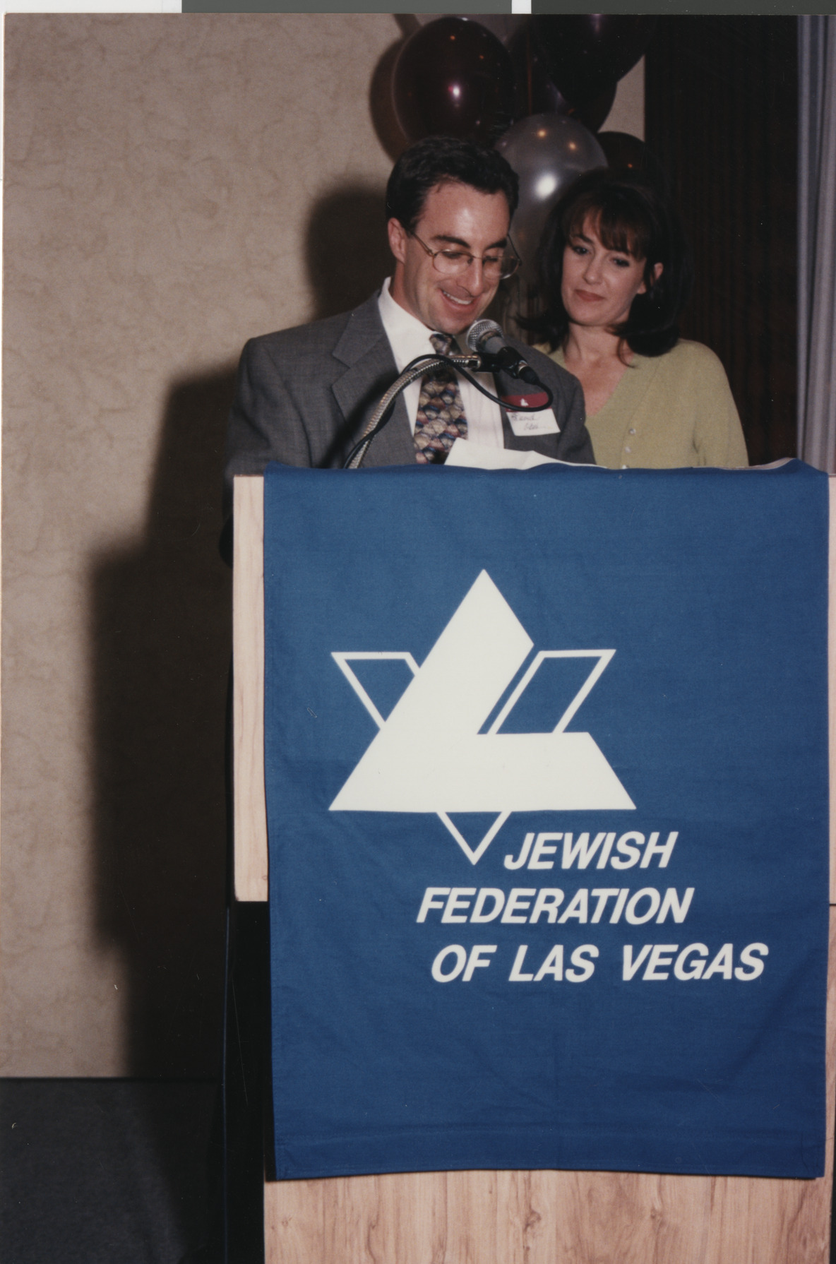 Photograph of event hosted by the Jewish Federation of Las Vegas, 1998-2000