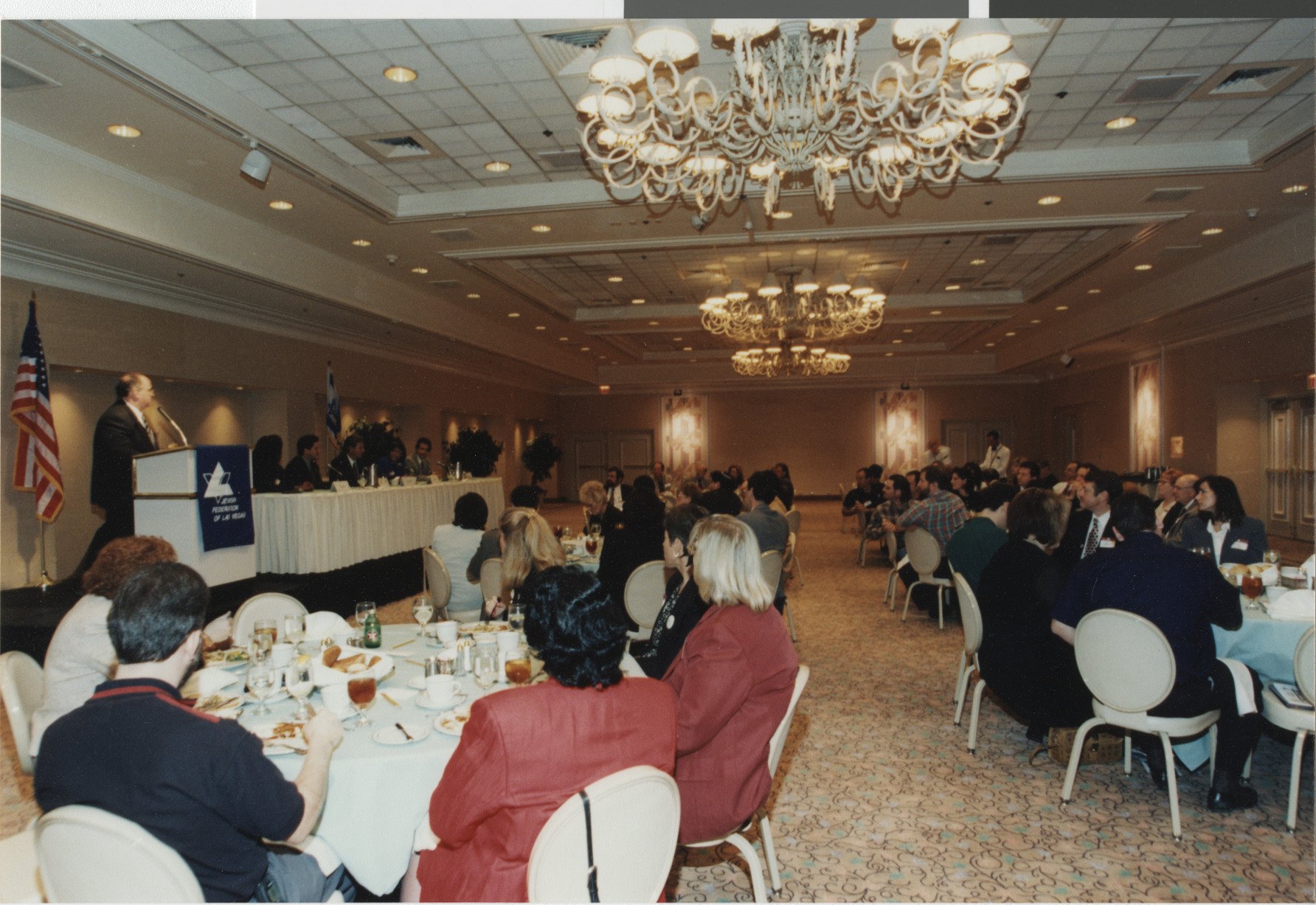 Photograph of event hosted by the Jewish Federation of Las Vegas, 1998-2000