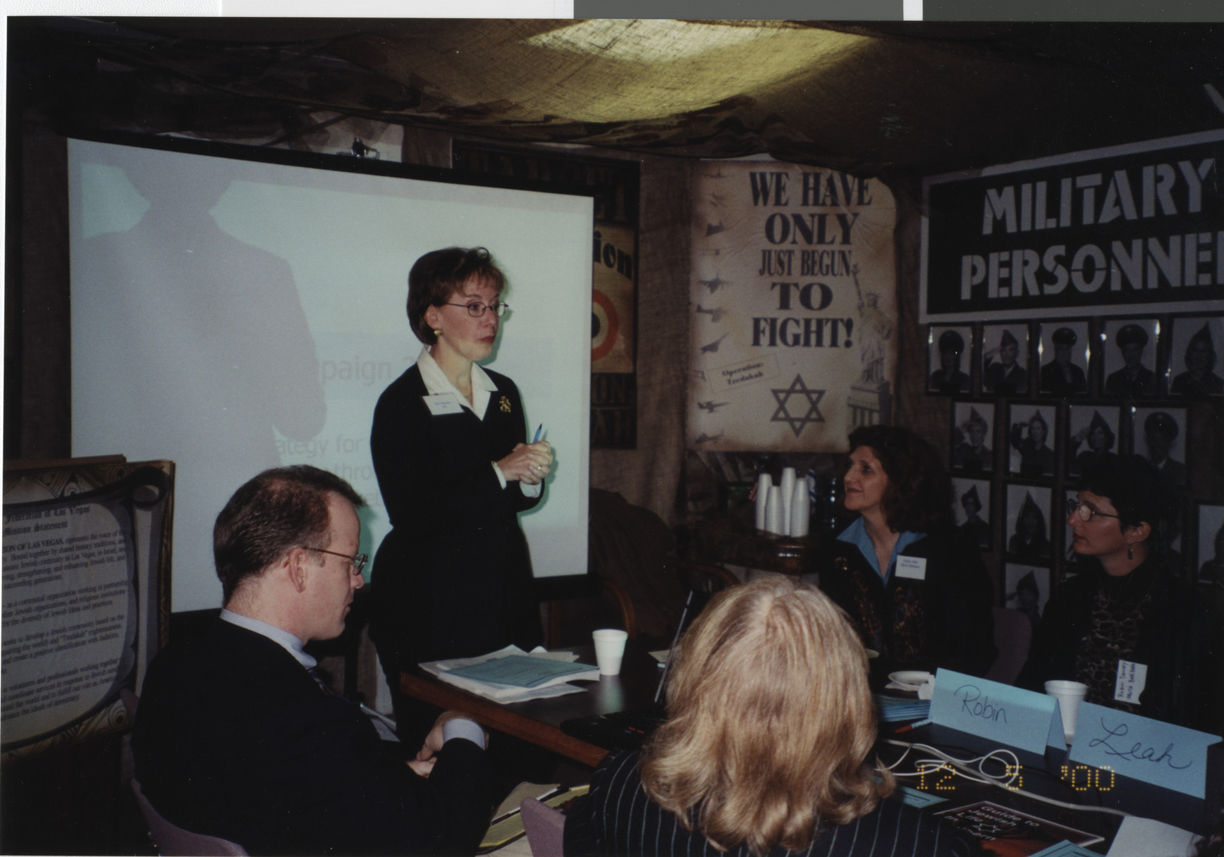 Photograph of event hosted by the Jewish Federation of Las Vegas, 1998-2000