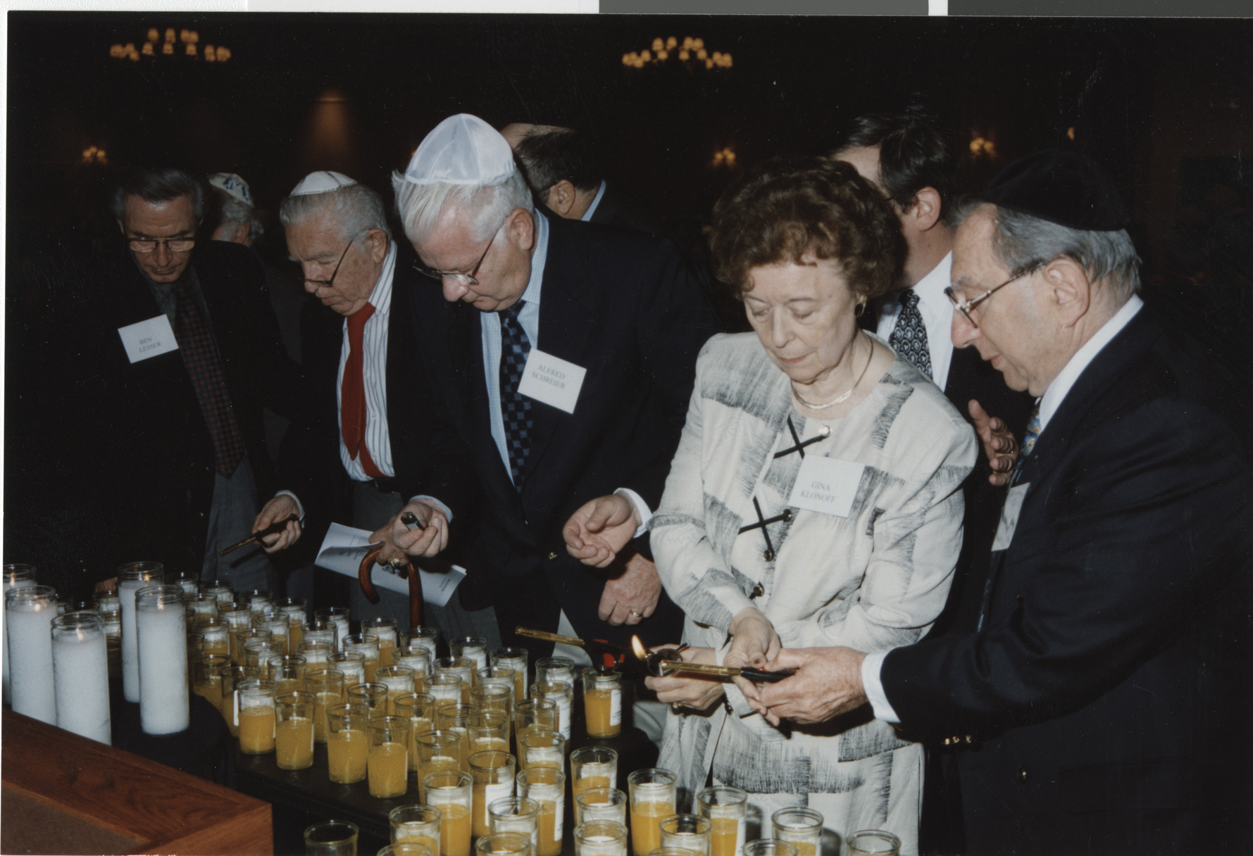 Photograph of event hosted by the Jewish Federation of Las Vegas, 1998-2000