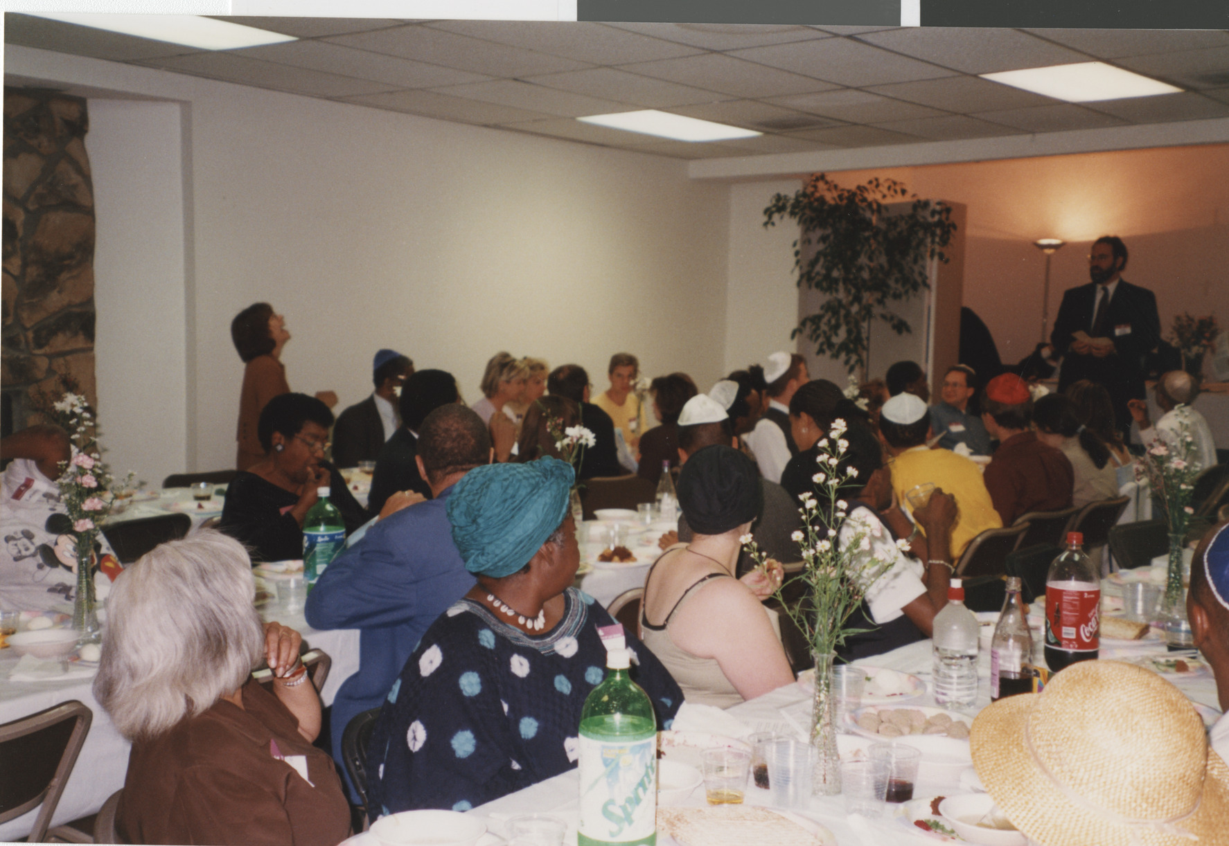 Photograph of Black/Jewish Passover Seder, April 11, 2000